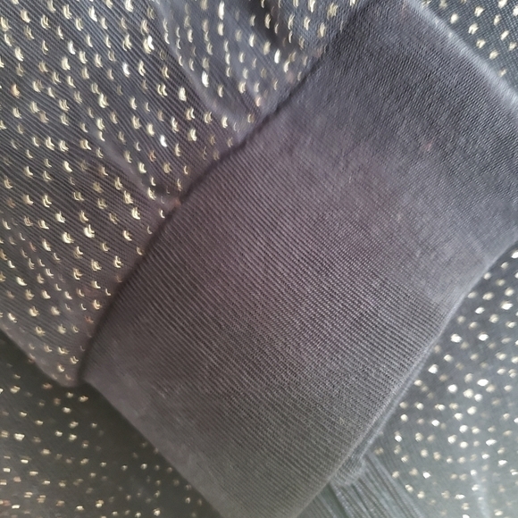 Vintage Jacket, Large  Gepetto Navy Sparkly Zipper - Picture 5 of 5